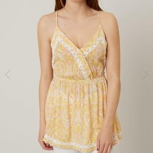 Buckle Dance and Marvel Yellow Printed Tan…